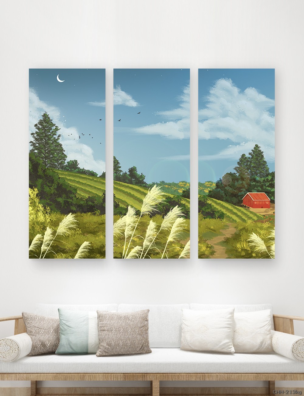 Tranh trừu tượng CHH1-211KG